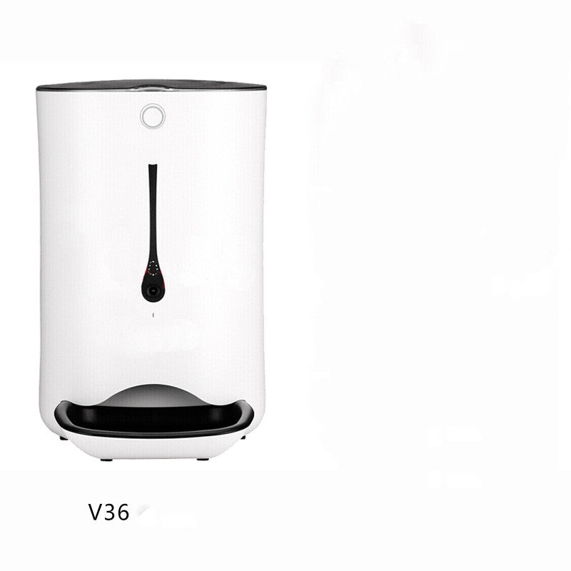 smart automatic pet feeder with camera for convenient pet feeding and monitoring